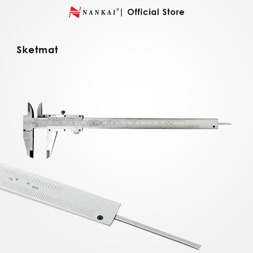 [EZM.8700497] Sigmat / Sketmat / Jangka Sorong Manual 6" Nankai