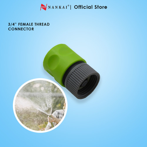 [EZM.8700516] Sambungan / Connector selang Female / Cewek 3/4" Nankai