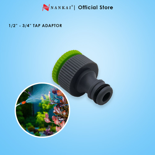 [EZM.8700519] Tap adaptor Sambungan / Connector selang 1/2" - 3/4" Nankai