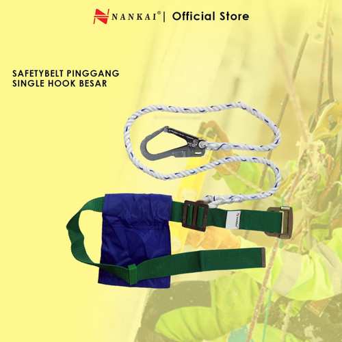 [EZM.8700611] Safety Harness / Sabuk Pengaman Pinggang Hook Besar Nankai