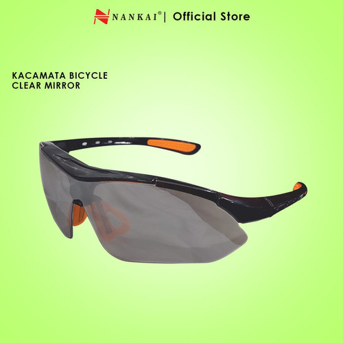[EZM.8700629] Kacamata Safety Sepeda Sporty Bening Nankai