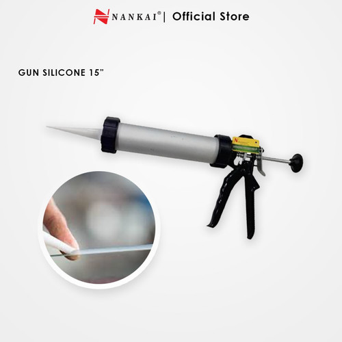 [EZM.8700654] Nankai Silicone Gun / Caulking Gun / Sealant 15"