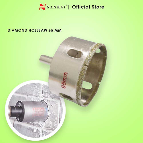 [EZM.8700672] Nankai Mata Bor Pembolong Kaca / Diamond Holesaw 65Mm