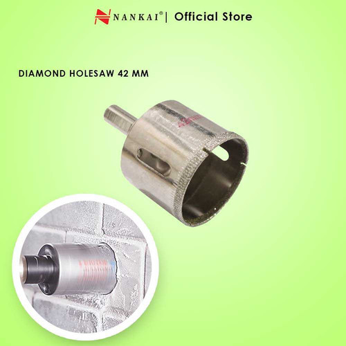 [EZM.8700675] Nankai Mata Bor Pembolong Kaca / Diamond Holesaw 42mm
