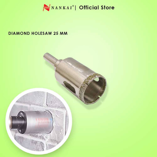 [EZM.8700681] Nankai Mata Bor Pembolong Kaca / Diamond Holesaw 25mm