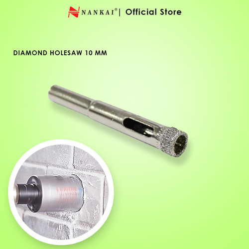 [EZM.8700688] Nankai Mata Bor Pembolong Kaca / Diamond Holesaw 10mm