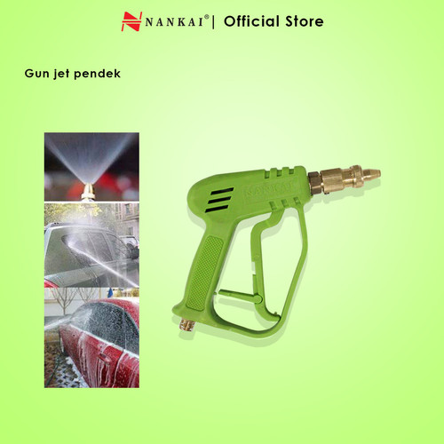 [EZM.8700694] Nankai Gagang Semprotan Steam / Gun Jet Cleaner Pendek
