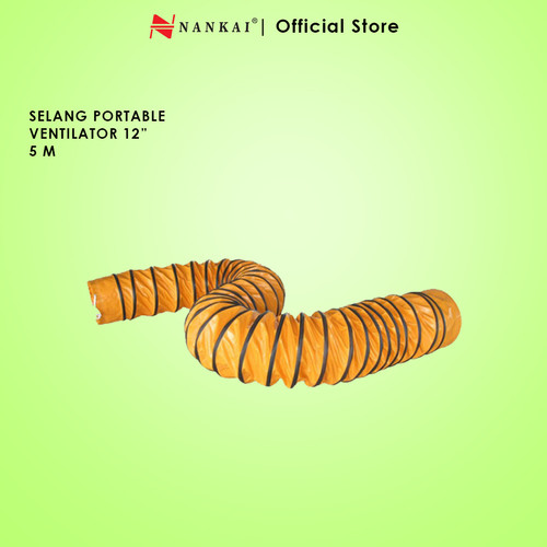 [EZM.8700753] Selang Portable Ventilator 12" x 5m Nankai