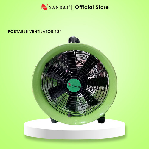 [EZM.8700755] Nankai Kipas Angin / Exhaust / Portable Ventilator 12"