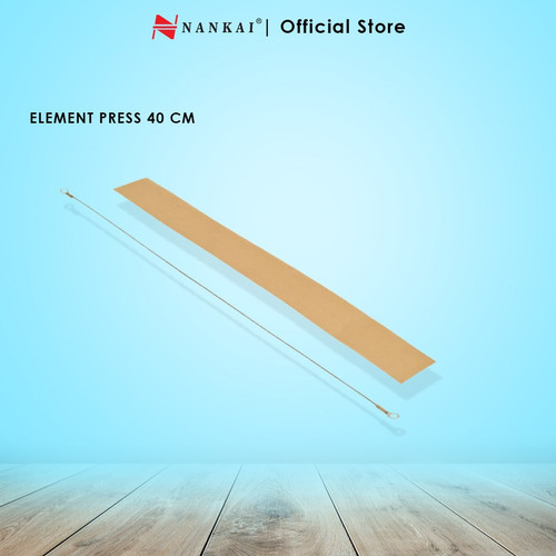 [EZM.8700780] Nankai Elemen Tatakan Pres Plastik 40 Cm (5 Pcs)