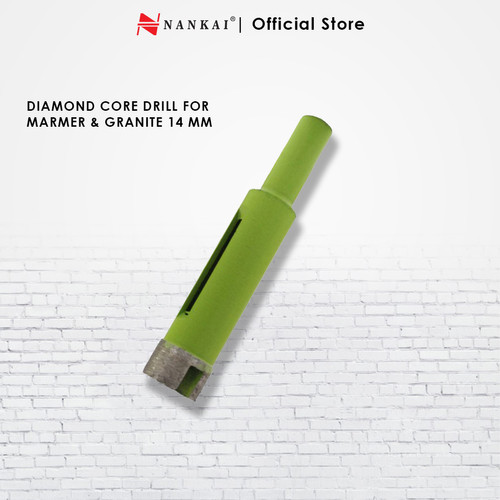 [EZM.8700788] Nankai Diamond Core Drill 14mm / Mata Bor Batu Marmer Granite