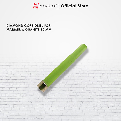 [EZM.8700789] Nankai Diamond Core Drill 12mm / Mata Bor Batu Marmer Granite