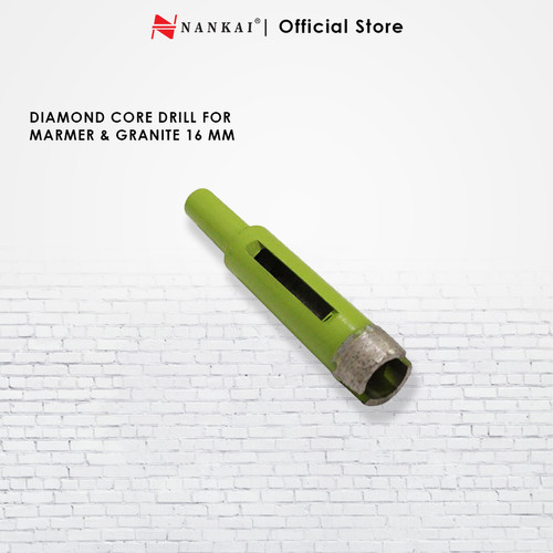 [EZM.8700790] Nankai Diamond Core Drill 16mm / Mata Bor Batu Marmer Granite