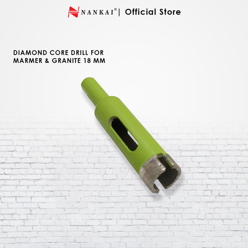 Nankai Diamond Core Drill 18mm / Mata Bor Batu Marmer Granite