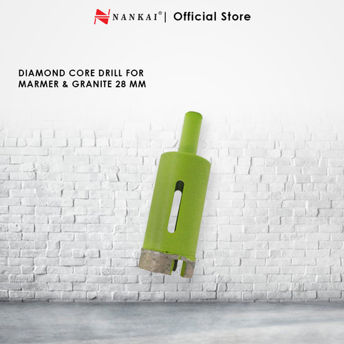 [EZM.8700795] Nankai Diamond Core Drill 28mm / Mata Bor Batu Marmer Granite