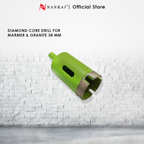 [EZM.8700798] Nankai Diamond Core Drill 38mm / Mata Bor Batu Marmer Granite
