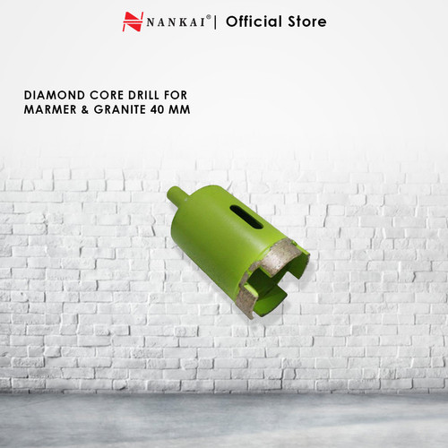 [EZM.8700799] Nankai Diamond Core Drill 40mm / Mata Bor Batu Marmer Granite