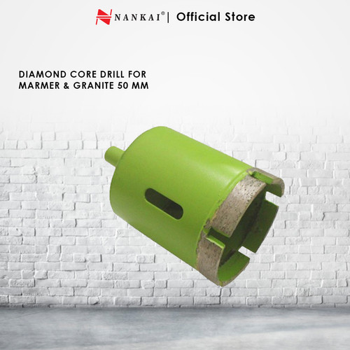 Nankai Diamond Core Drill 50mm / Mata Bor Batu Marmer Granite