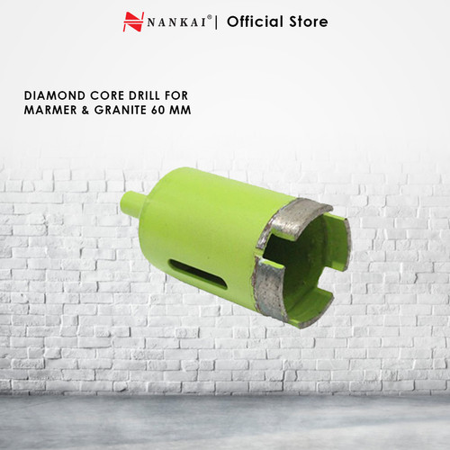 Nankai Diamond Core Drill 60mm / Mata Bor Batu Marmer Granite