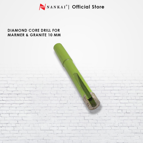 [EZM.8700804] Nankai Diamond Core Drill 10mm / Mata Bor Batu Marmer Granite
