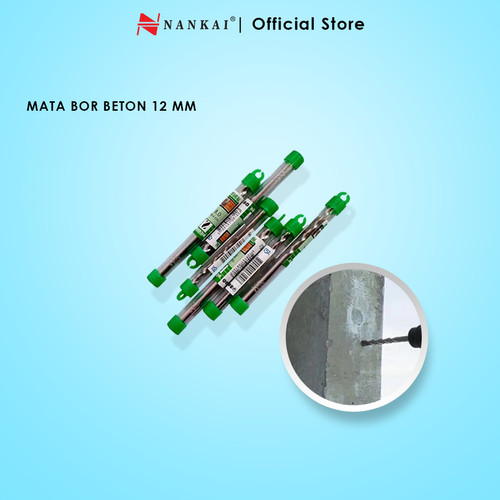 [EZM.8700822] Joran Drill Mata Bor Tembok / Beton 12mm