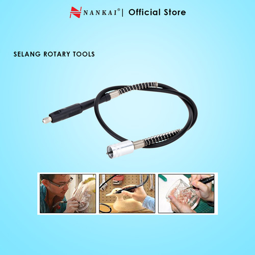 [EZM.8700863] Nankai Selang Fleksibel Gerinda Bor Mini 3mm