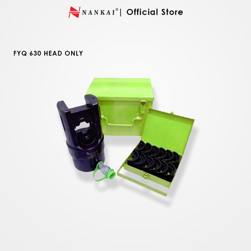 [EZM.8700966] Nankai Sparepart Head / Kepala Tang Pres Skun Kabel Hidrolik FYQ 630