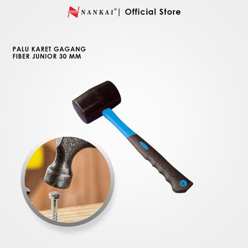[EZM.8701027] Junior Palu Karet Gagang Fiber 30mm