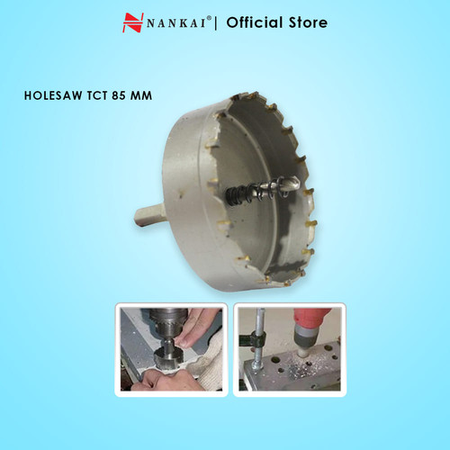 [EZM.8701069] Nankai Mata Bor Holesaw Baja TCT 85 mm