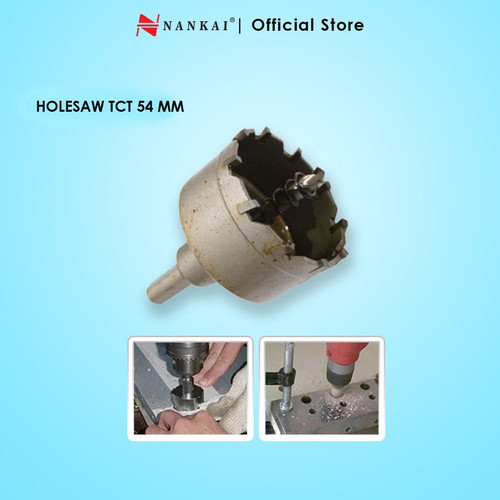 [EZM.8701072] Nankai Mata Bor Holesaw Baja TCT 54 mm