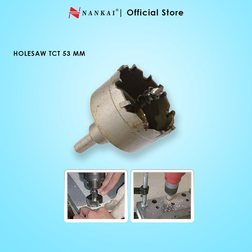 [EZM.8701073] Nankai Mata Bor Holesaw Baja TCT 53 mm