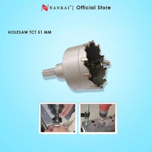 [EZM.8701075] Nankai Mata Bor Holesaw Baja TCT 51 mm