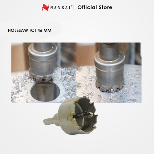 [EZM.8701077] Nankai Mata Bor Holesaw Baja TCT 46 mm