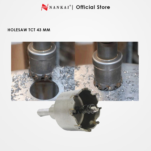 [EZM.8701079] Nankai Mata Bor Holesaw Baja TCT 43 mm