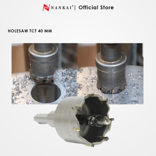 [EZM.8701081] Nankai Mata Bor Holesaw Baja TCT 40 mm