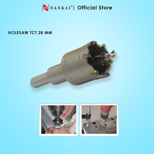 [EZM.8701089] Nankai Mata Bor Holesaw Baja TCT 28 mm