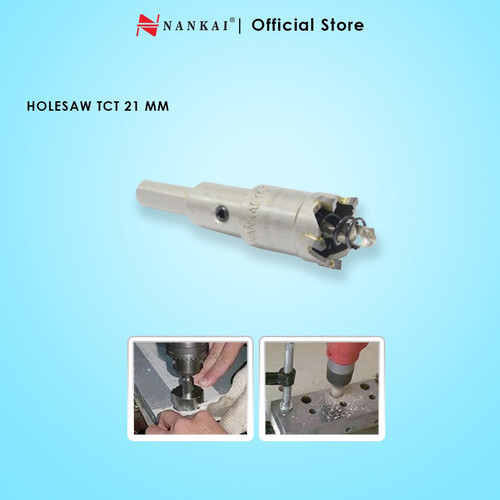 [EZM.8701094] Nankai Mata Bor Holesaw Baja TCT 21 mm