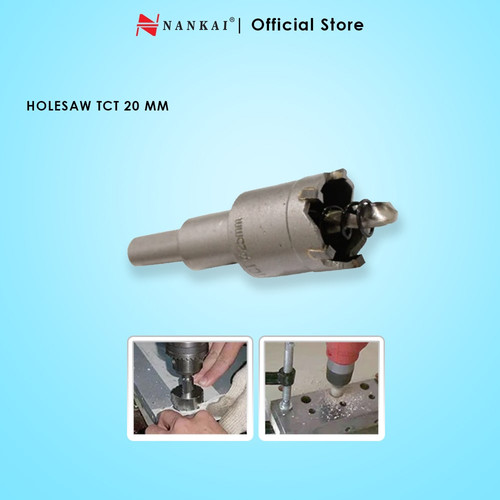 [EZM.8701095] Nankai Mata Bor Holesaw Baja TCT 20 mm