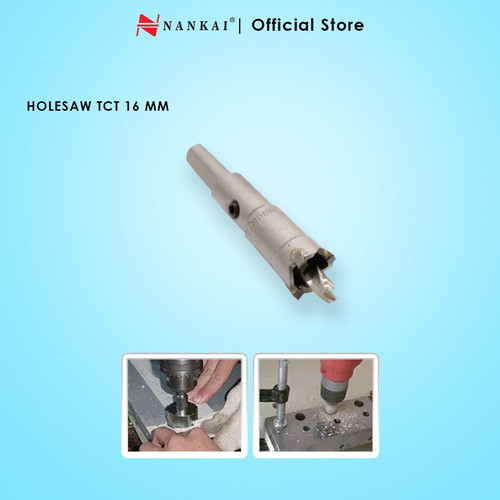 [EZM.8701431] Nankai Mata Bor Holesaw Baja TCT 16 mm