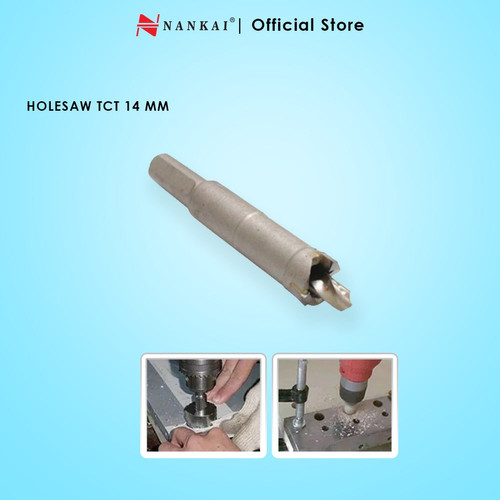 [EZM.8701099] Nankai Mata Bor Holesaw Baja TCT 14 mm