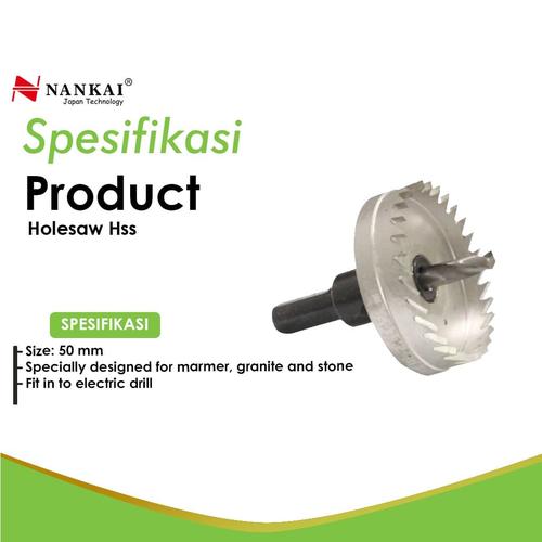 [EZM.8701111] Nankai Mata Bor Holesaw HSS 50 mm