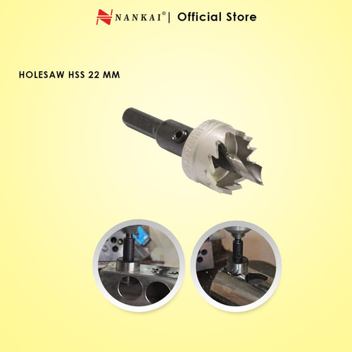 [EZM.8701130] Nankai Mata Bor Holesaw HSS 22 mm
