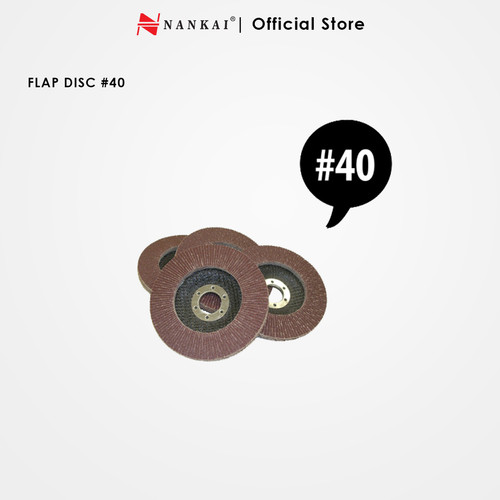[EZM.8701139] Nankai Amplas Susun Flap Disc #40