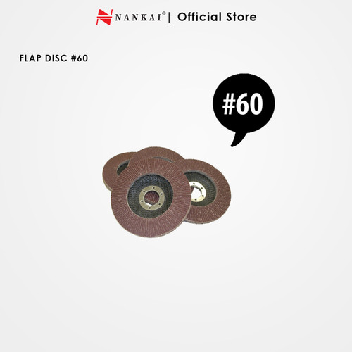 [EZM.8701140] Nankai Amplas Susun Flap Disc #60