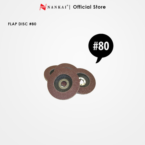 [EZM.8701141] Nankai Amplas Susun Flap Disc #80
