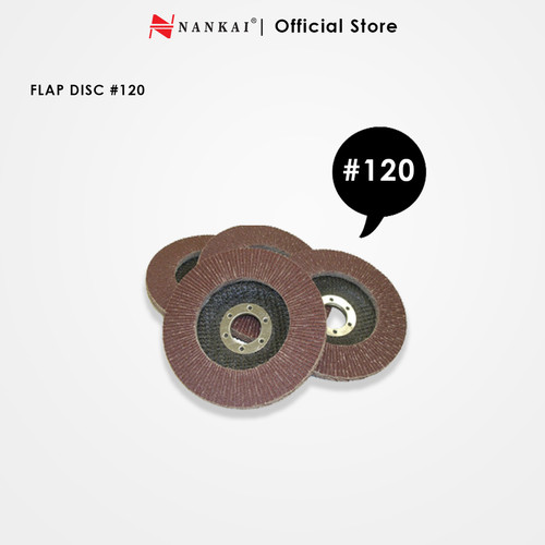 [EZM.8701142] Nankai Amplas Susun Flap Disc #120