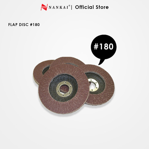 [EZM.8701144] Nankai Amplas Susun Flap Disc #180