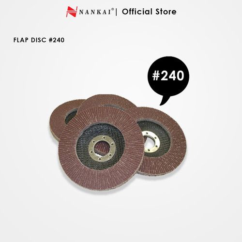 [EZM.8701145] Nankai Amplas Susun Flap Disc #240