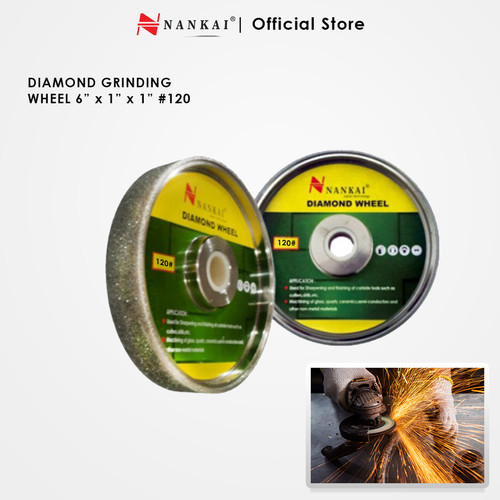 [EZM.8701157] Nankai Batu Poles Akik Diamond Wheel 6" #120
