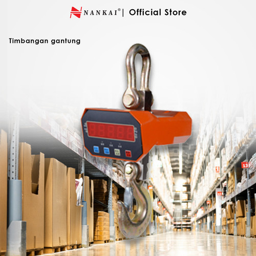 [EZM.8701166] Nankai Timbangan Gantung Digital 1 Ton